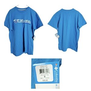 Columbia Men's Blue Short Sleeve Tee